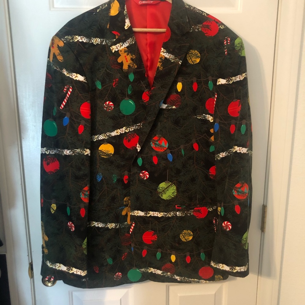 Rare OppoSuit Christmas Sport Jacket